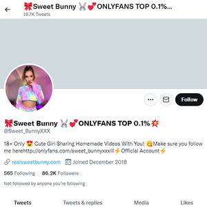 Sweet Bunny Twitter